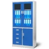 2 door storage cabinet with safe
