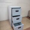 3-Drawer Metallic Cabinet