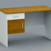 Secretarial office desk